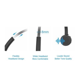 ÷ Headset bluetooth conceptronic con base de carga polona03bd