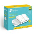 ÷ Homeplug wifi tp-link tl-wpa4220t kit 300mb av600 con 2 puertos ethernet kit compuesto de dos tl-wpa